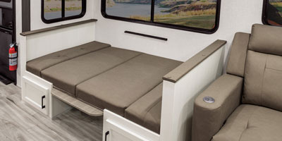 2026 Venture RV SportTrek STF303VIK Fifth Wheel Dinette Bed