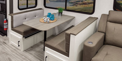 2026 Venture RV SportTrek STF303VIK Fifth Wheel Dinette