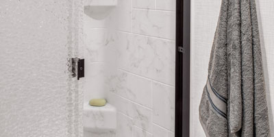 2026 Venture RV SportTrek STF312VTB Fifth Wheel Bathroom Shower