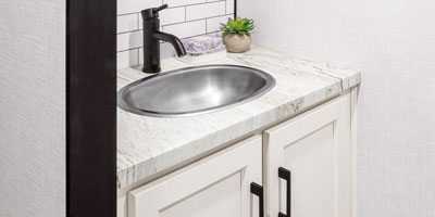 2026 Venture RV SportTrek STF312VTB Fifth Wheel Bathroom