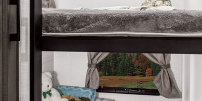 2026 Venture RV SportTrek STF312VTB Fifth Wheel Bunk Room 2