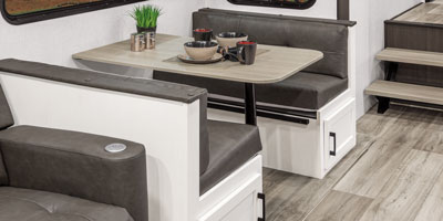 2026 Venture RV SportTrek STF312VTB Fifth Wheel Dinette 4