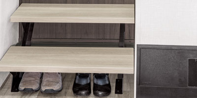 2026 Venture RV SportTrek STF312VTB Fifth Wheel Steps