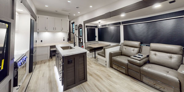 2027 Venture RV SportTrek STF303VIK Fifth Wheel Interior 360