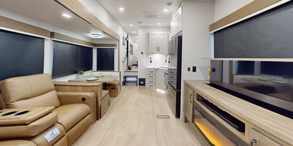 2027 Venture RV SportTrek STF322VRB Fifth Wheel Interior 360