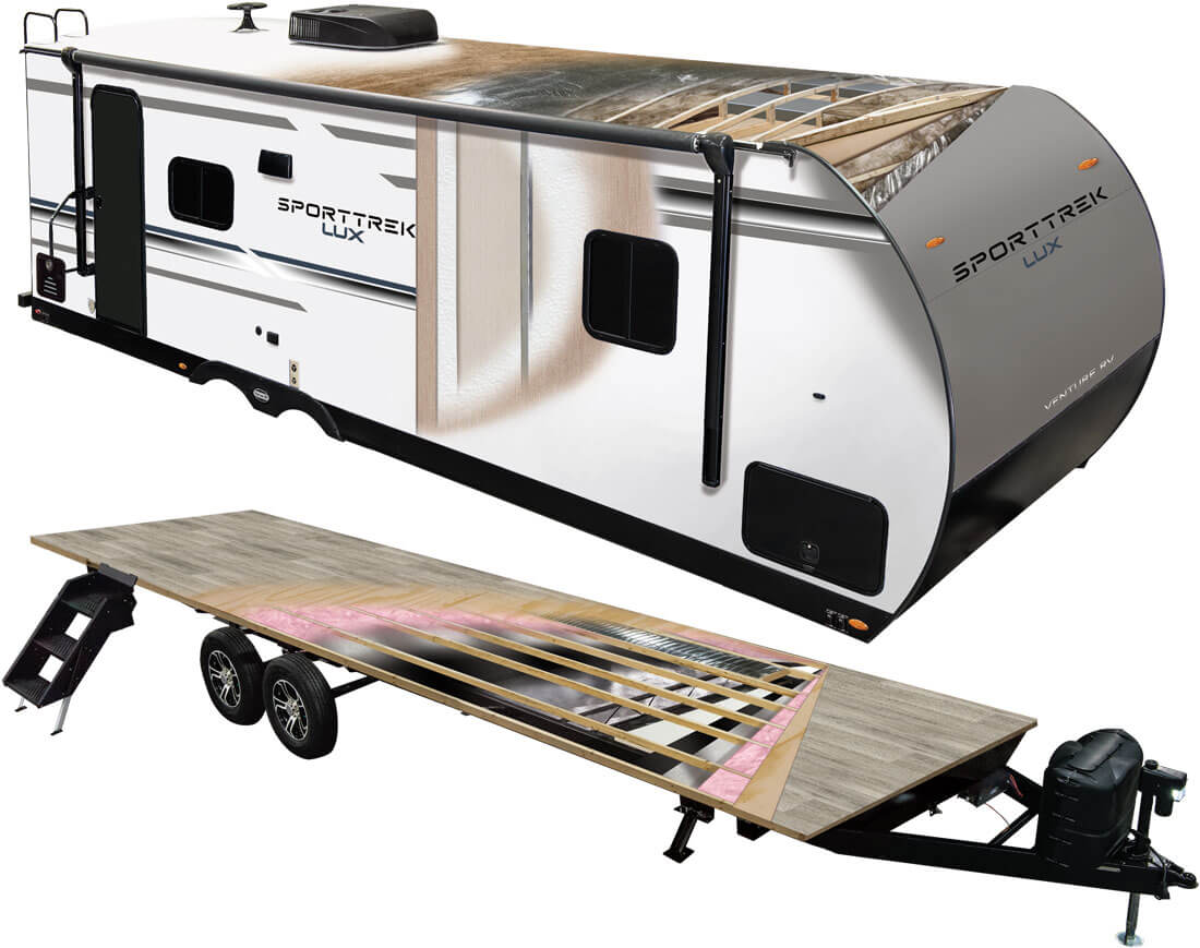 2027 Venture RV SportTrek Lux Travel Trailer Construction
