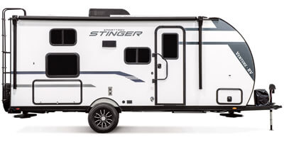 2026 Venture RV SportTrek Stinger Lite STS161VUD Travel Trailer Exterior Side Profile