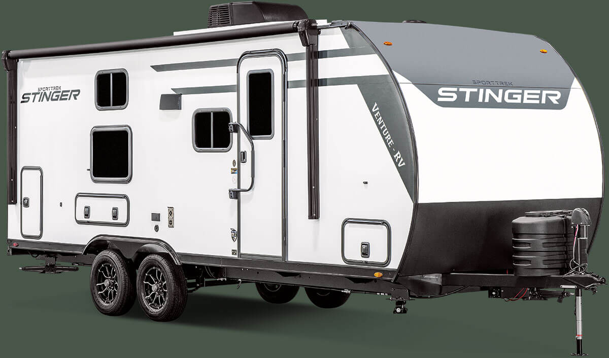2026 Venture RV SportTrek Stinger All New Lightweight Travel Trailer