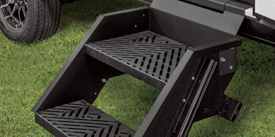 2026 Venture RV SportTrek Stinger STS222VUD Travel Trailer Exterior Steps