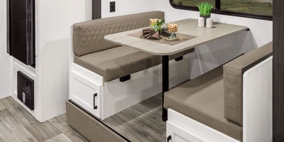 2026 Venture RV SportTrek Stinger STS222VUD Travel Trailer Dinette