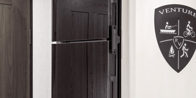 2026 Venture RV SportTrek Stinger STS222VUD Travel Trailer Fridge