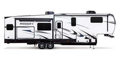 2024 Venture RV SportTrek Touring Edition STTF353VIK Fifth Wheel Exterior Side Profile Door Side