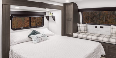 2026 Venture RV SportTrek Touring Edition STTF353VIK Fifth Wheel Bedroom