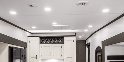 2026 Venture RV SportTrek Touring Edition STTF353VIK Fifth Wheel Kitchen Ceiling