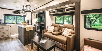 2026 Venture RV SportTrek Touring Edition STTF353VRK Fifth Wheel Interior 0008