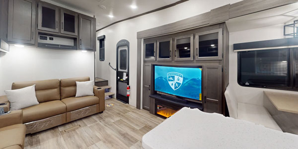 2026 Venture RV SportTrek Touring Edition STTF353VRK Fifth Wheel Interior 360