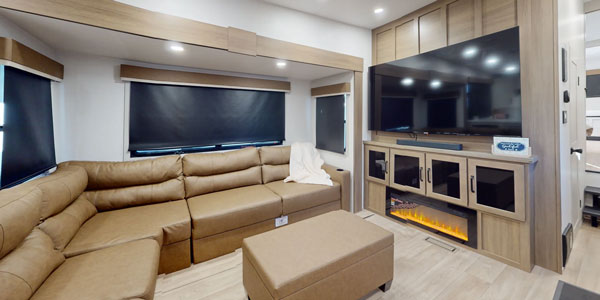 2027 Venture RV SportTrek Touring Edition STTF373VRK Fifth Wheel Interior 360