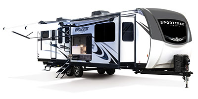 2023 Venture RV SportTrek Touring Edition STT333VFK Travel Trailer Exterior Awning