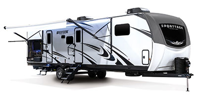 2023 Venture RV SportTrek Touring Edition STT343VBH Travel Trailer Exterior Awning