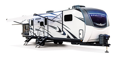 2024 Venture RV SportTrek Touring Edition STT343VBH Travel Trailer Exterior Awning