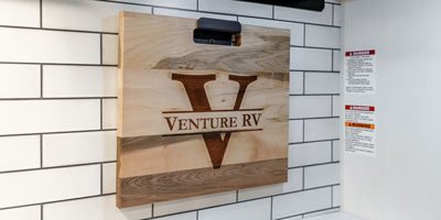 2025 Venture RV SportTrek Touring Edition STT292VRB Travel Trailer Cutting Board Sink Cover