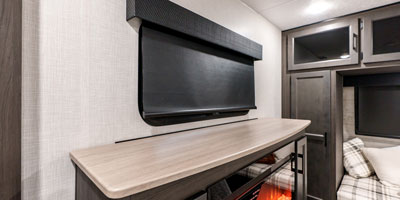 2025 Venture RV SportTrek Touring Edition STT292VRB Travel Trailer Hidden Storage Feature 1