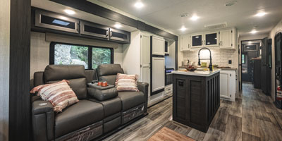 2025 Venture RV SportTrek Touring Edition STT343VIK Travel Trailer Interior 01512