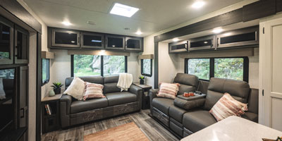 2025 Venture RV SportTrek Touring Edition STT343VIK Travel Trailer Interior 01519