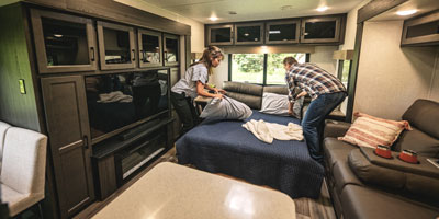 2025 Venture RV SportTrek Touring Edition STT343VIK Travel Trailer Interior 02752