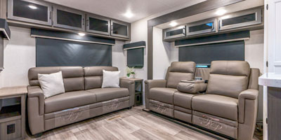 2025 Venture RV SportTrek Touring Edition STT343VIK Travel Trailer Living Room