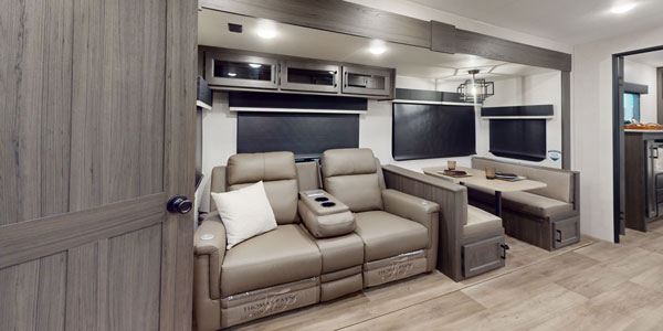 2025 Venture RV SportTrek Touring Edition STT292VRB Travel Trailer Interior 360