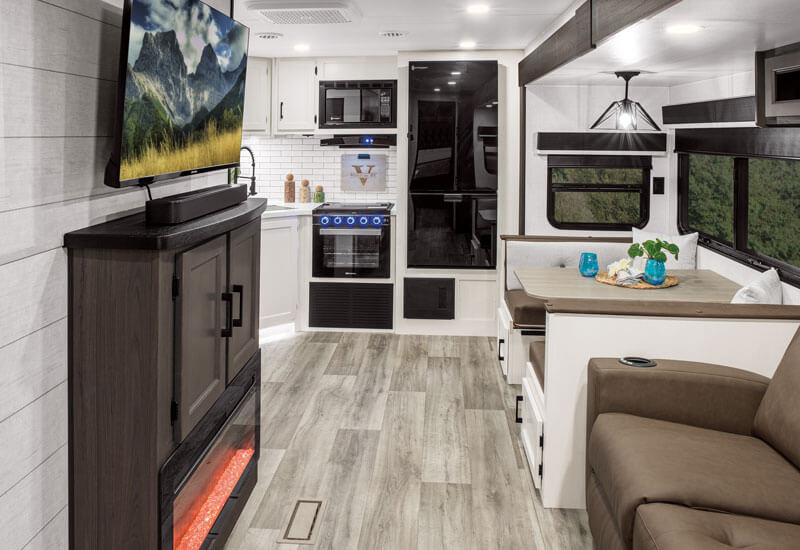 2026 Venture RV SportTrek Touring Edition STT272VRK Travel Trailer Kitchen Cabinets