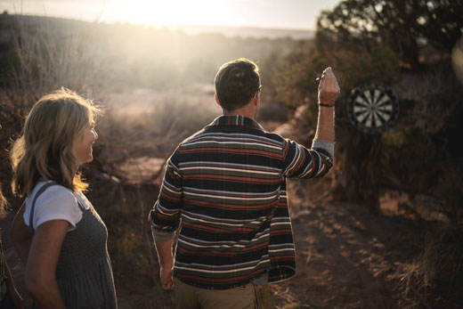 Venture RV SportTrek Touring Edition Luxury Travel Trailer at Campground