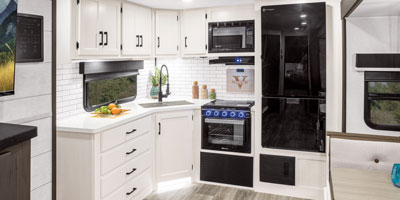2026 Venture RV SportTrek Touring Edition STT272VRK Travel Trailer Kitchen