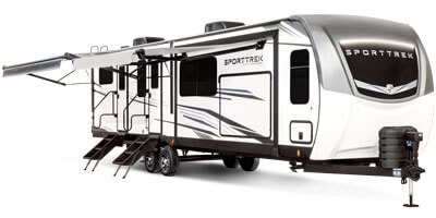 2026 Venture RV SportTrek Touring Edition STT333VMI Travel Trailer Exterior Awning