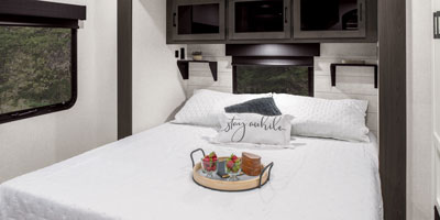 2026 Venture RV SportTrek Touring Edition STT333VMI Travel Trailer Bedroom