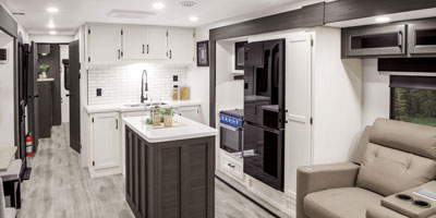 2026 Venture RV SportTrek Touring Edition STT333VMI Travel Trailer Kitchen Theater Seats