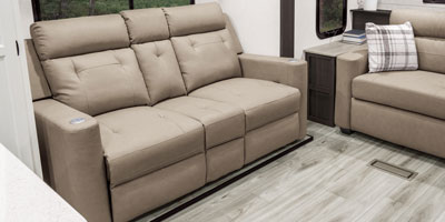 2026 Venture RV SportTrek Touring Edition STT333VMI Travel Trailer Living Room Theater Seats 2