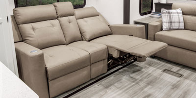 2026 Venture RV SportTrek Touring Edition STT333VMI Travel Trailer Living Room Theater Seats 5