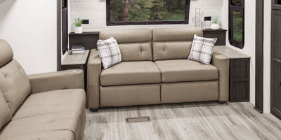 2026 Venture RV SportTrek Touring Edition STT333VMI Travel Trailer Living Room