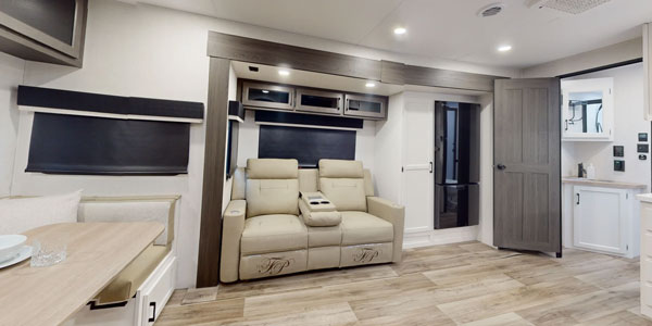 2026 Venture RV SportTrek Touring Edition STT302VRD Travel Trailer Interior 360