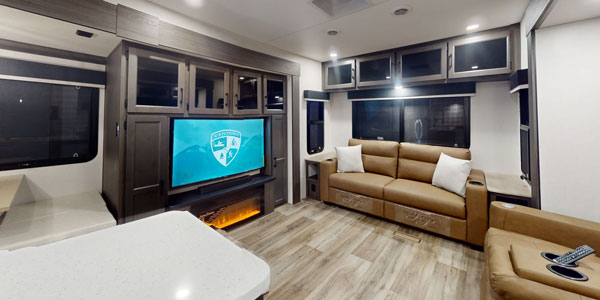 2026 Venture RV SportTrek Touring Edition STT343VIK Travel Trailer Interior 360