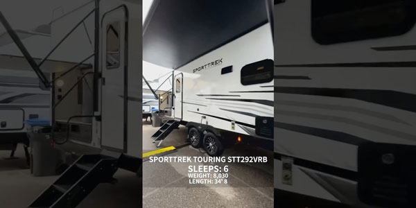 2026 Venture RV SportTrek Touring Edition STT292VRB Travel Trailer Quick Tour Video