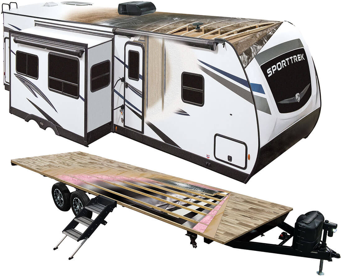 2023 Venture RV SportTrek Travel Trailer Construction