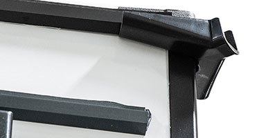 2023 Venture RV SportTrek ST327VIK Travel Trailer Exterior Rear Rain Spout