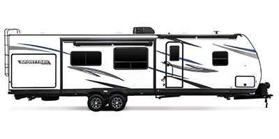 2023 Venture RV SportTrek ST327VIK Travel Trailer Exterior Side Profile Door Side