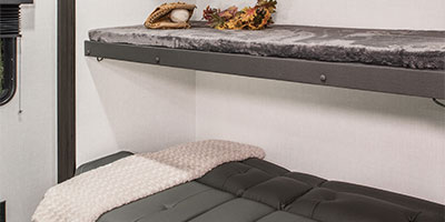 2023 Venture RV SportTrek ST327VIK Travel Trailer Bunk Over Sofa with Bunk Down