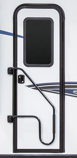 2024 Venture RV SportTrek ST333VIK Travel Trailer Entry Door with Clearview Window