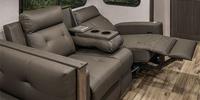 2024 Venture RV SportTrek ST333VIK Travel Trailer Theater Seating Reclined Right