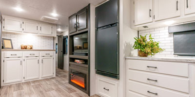2025 Venture RV SportTrek ST291VRK Travel Trailer Kitchen Hutch